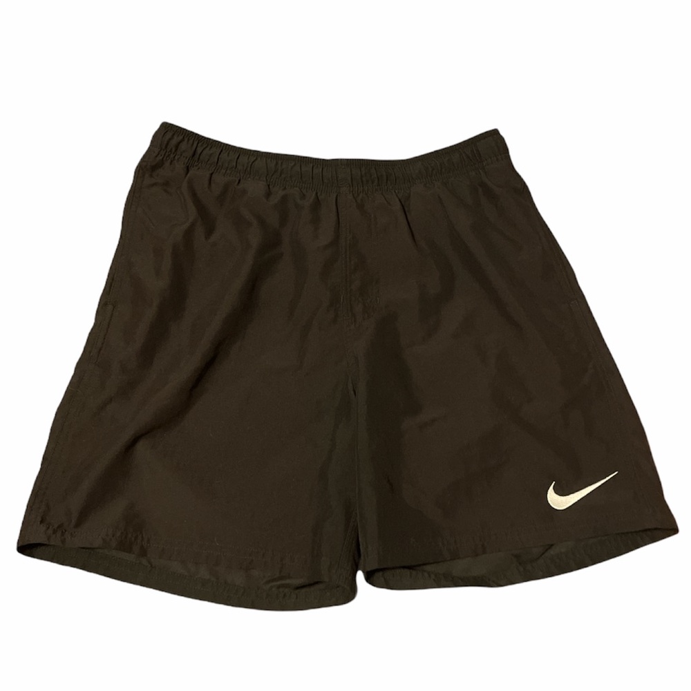 Vintage Nike Mesh Lined Black Basketball Shorts